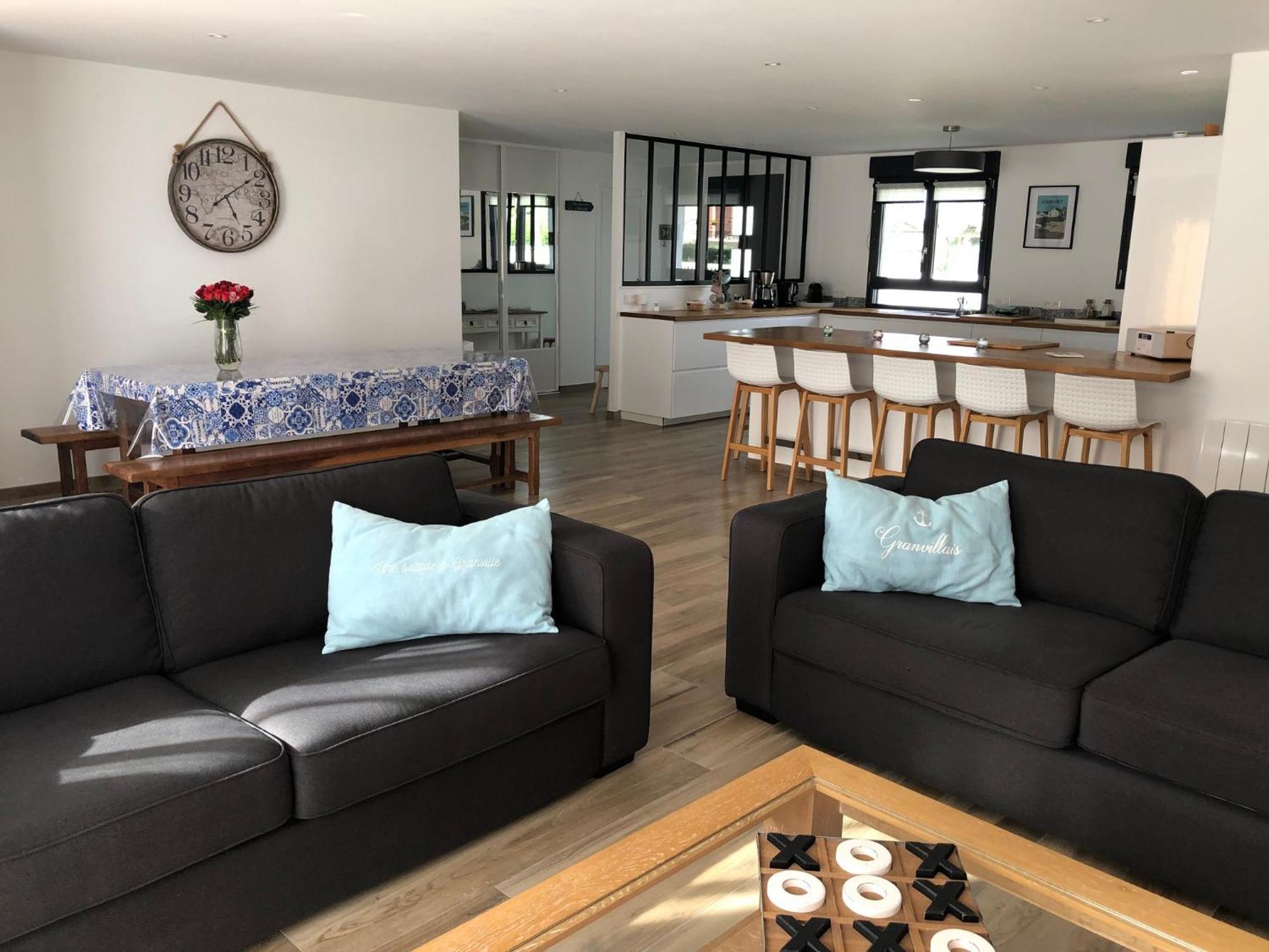 Maison Proximite Golf Et Plage De Breville Sur Mer エクステリア 写真